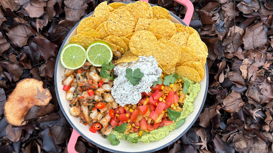 Seed Cycling Prawn Mex Bowl