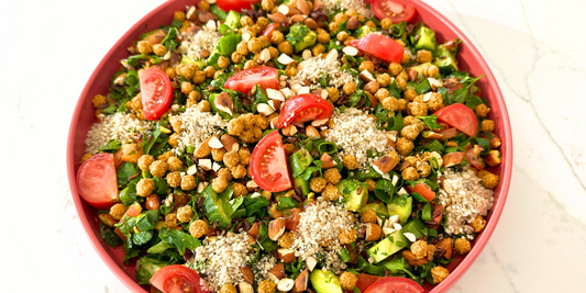 The Nourish Bowl Series: Seed + Oat Chickpea,  Tabbouleh Nourish Bowl