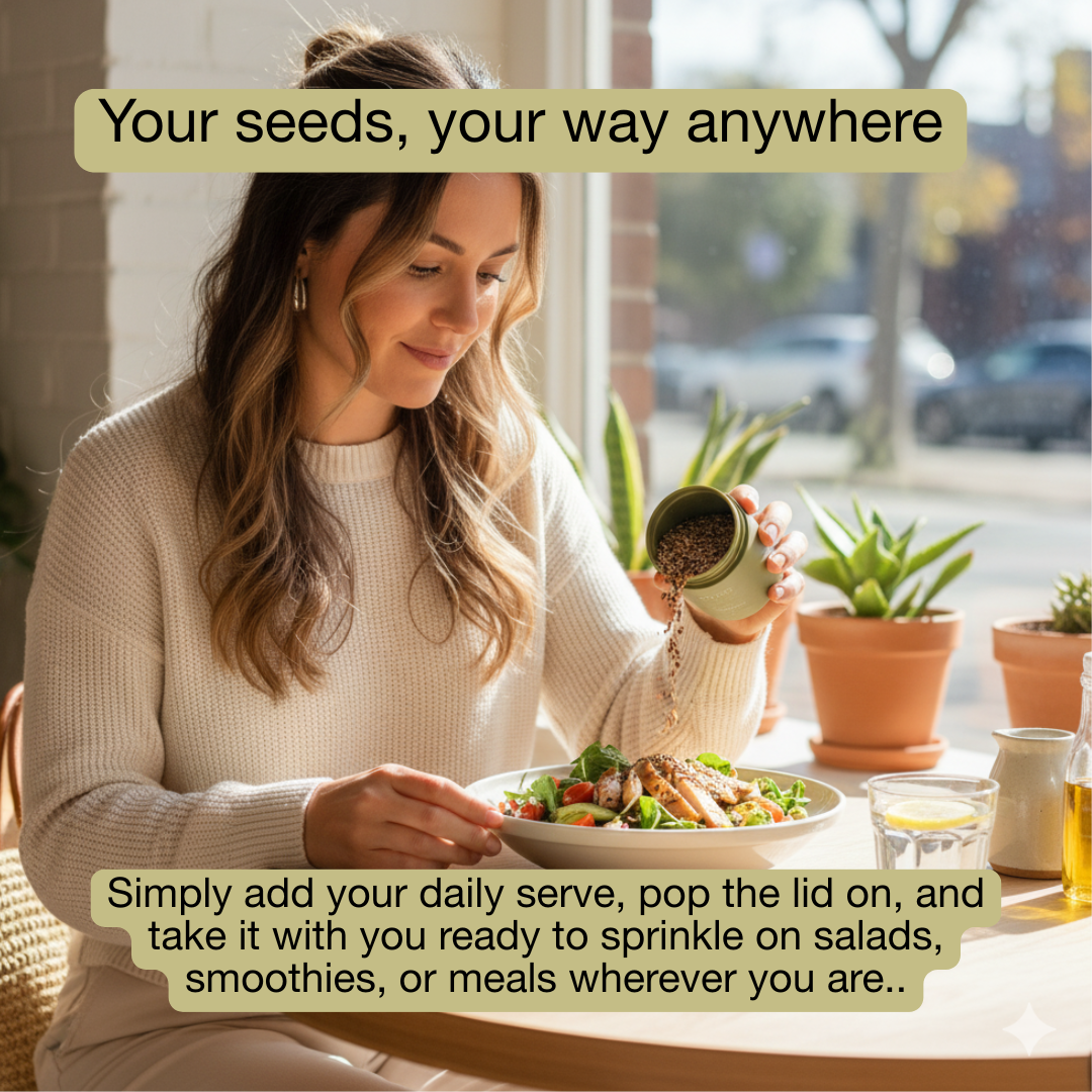 Seed Cycling Pot (Free Gift)