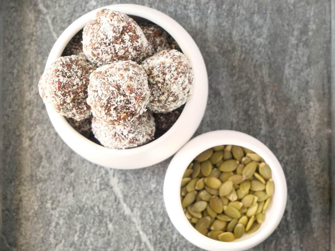 Chocolate Seed Cycle Bliss Balls