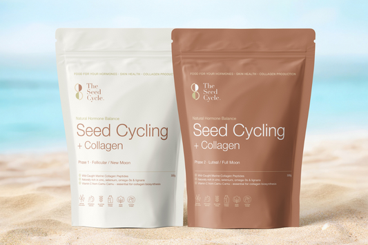 Marine Collagen & Seed Cycling: The Science Behind Glowing Skin and Hormone Balance