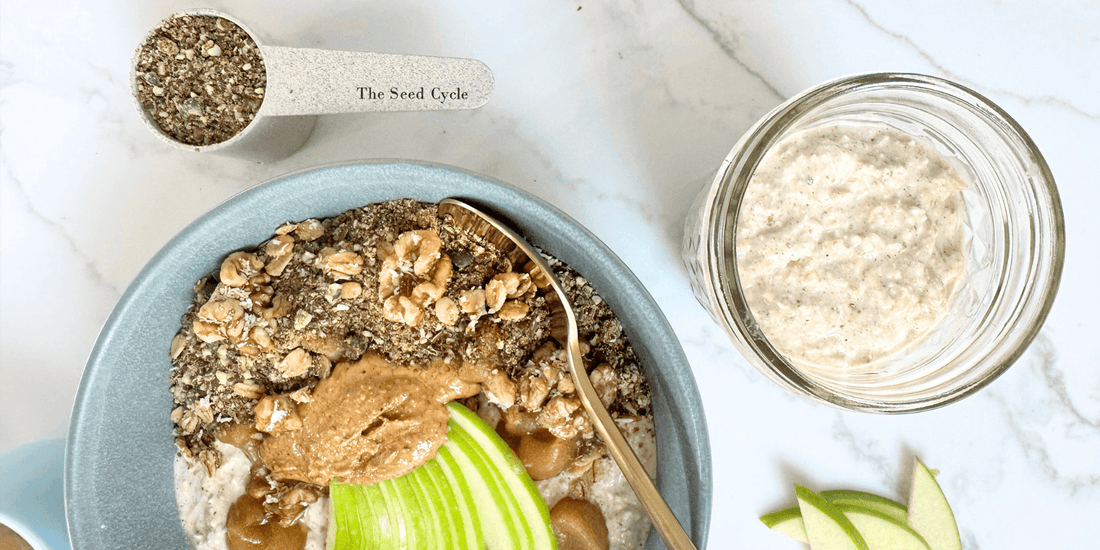 Seed and Oat Bircher Muesli with Seed Cycling