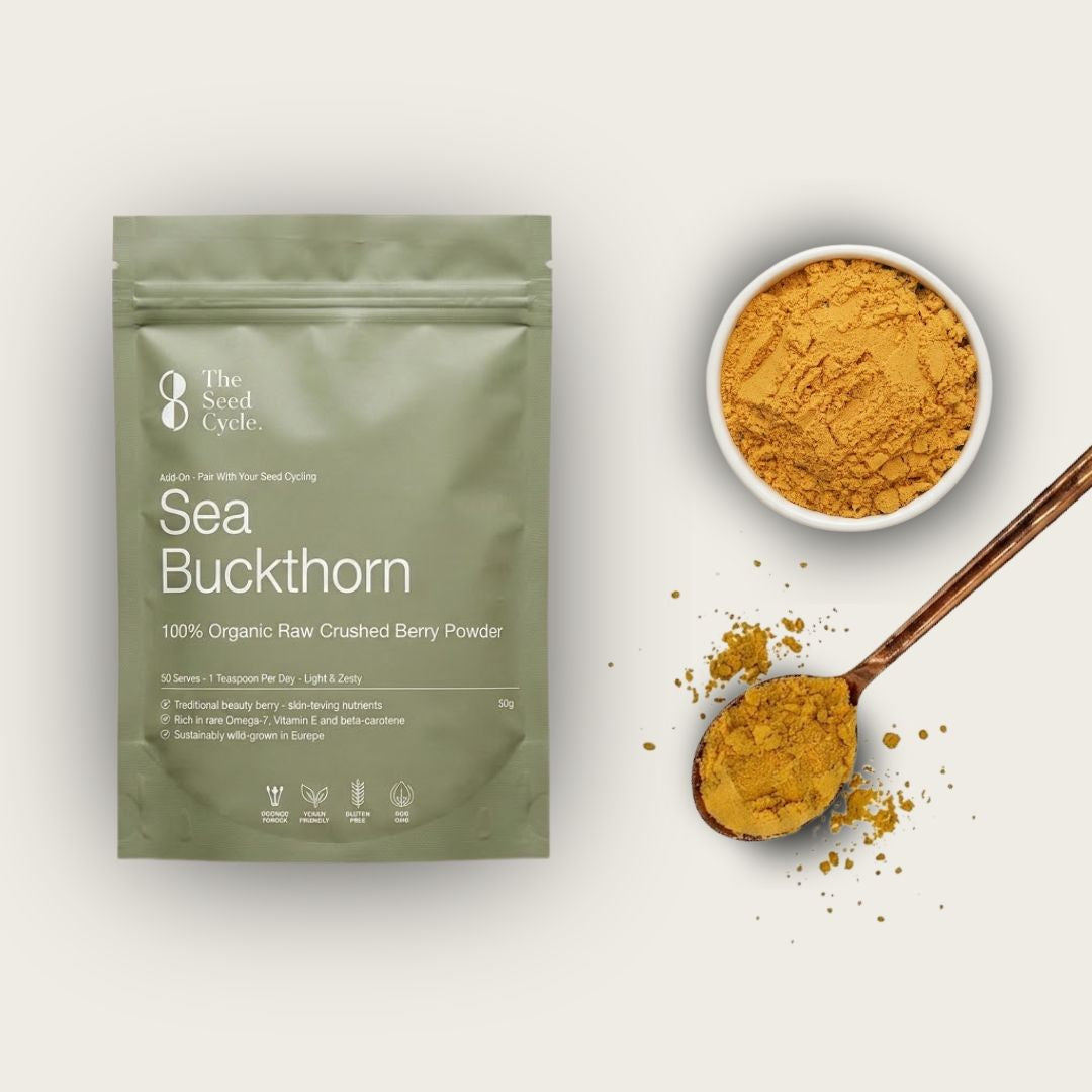 Sea Buckthorn - 100% Organic Raw Crushed Berry Powder