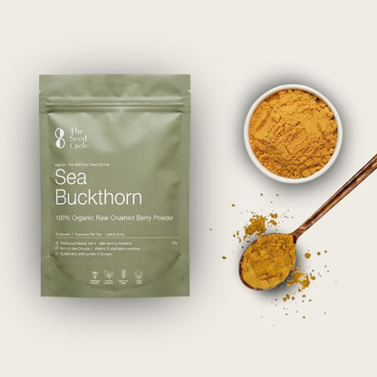 Sea Buckthorn - 100% Organic Raw Crushed Berry Powder