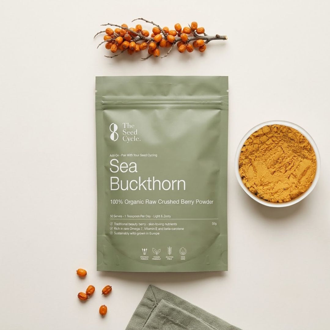 Sea Buckthorn - 100% Organic Raw Crushed Berry Powder