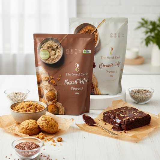 The Seed Cycle Bake Mix Duo